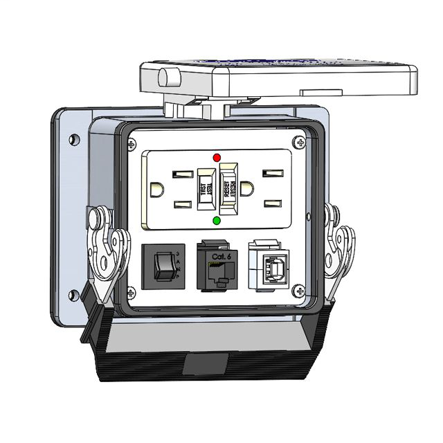 Image of Mencom GF-RJ45-USB-BFAF-R-32