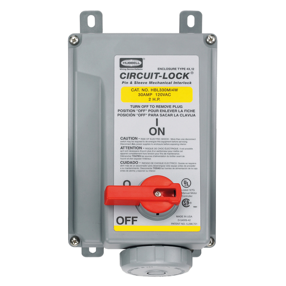 Image of Hubbell Wiring Device-Kellems HBL330MI4W