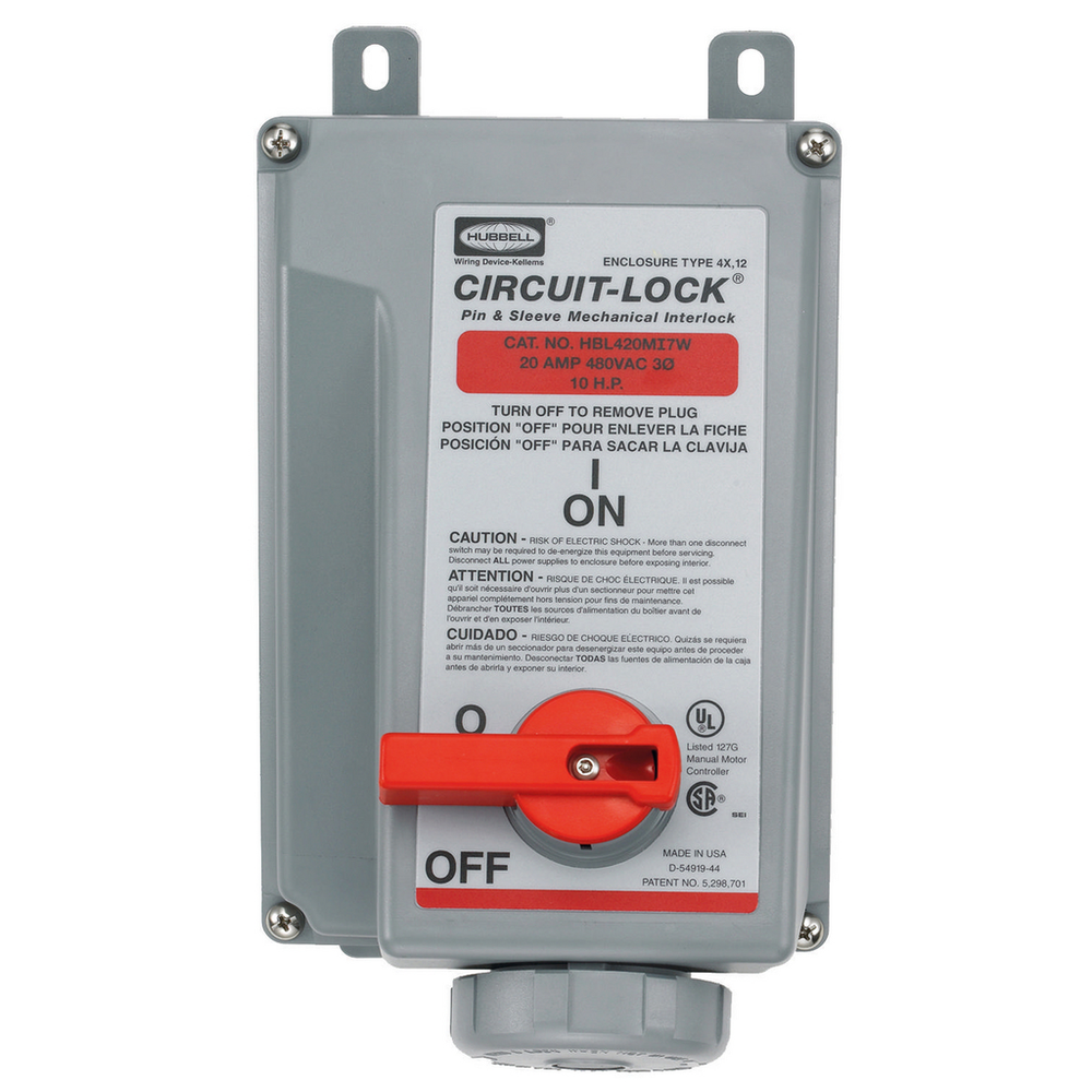 Image of Hubbell Wiring Device-Kellems HBL420MI7W