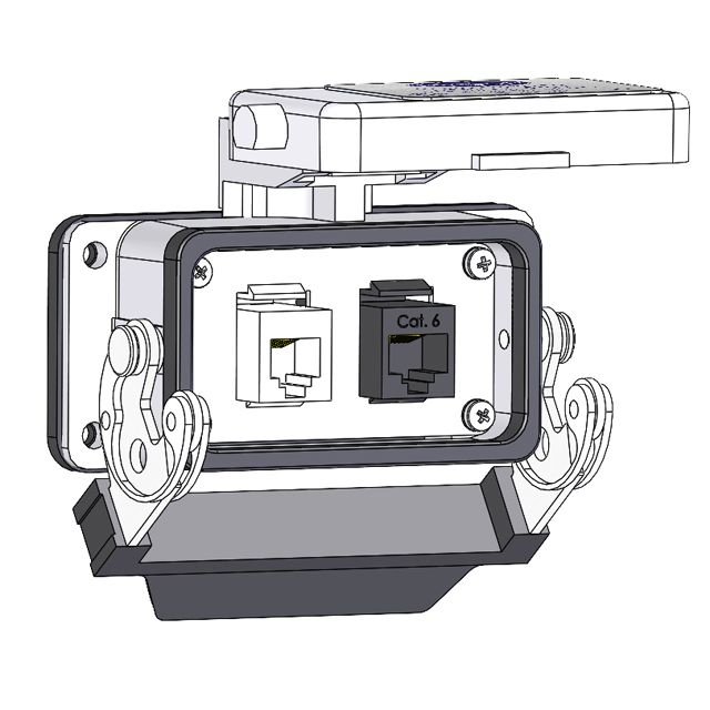 Image of Mencom RJ11-RJ45-10LS