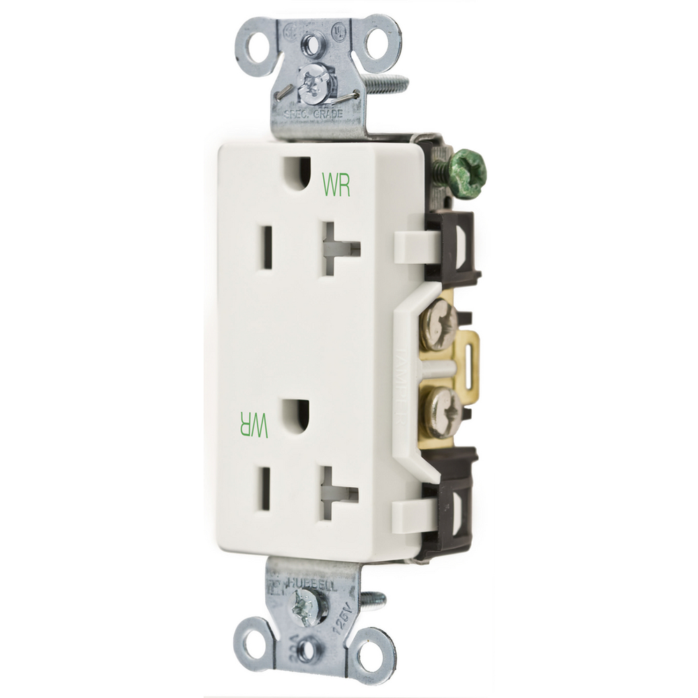 Image of Hubbell Wiring Device-Kellems DR20WHIWRTR