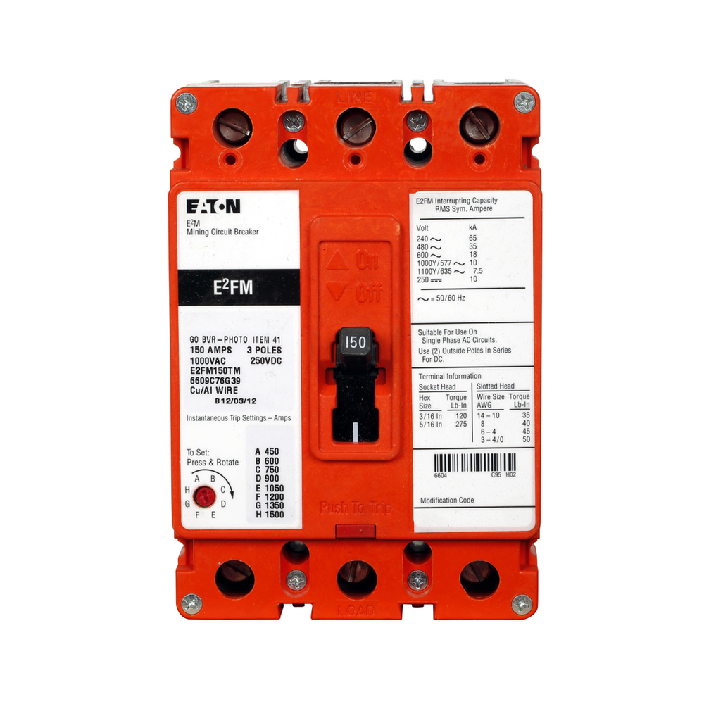 Image of Cutler-Hammer E2FM150TMA08