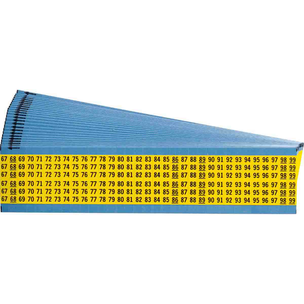 Image of Brady WM-67-99-YL-PK
