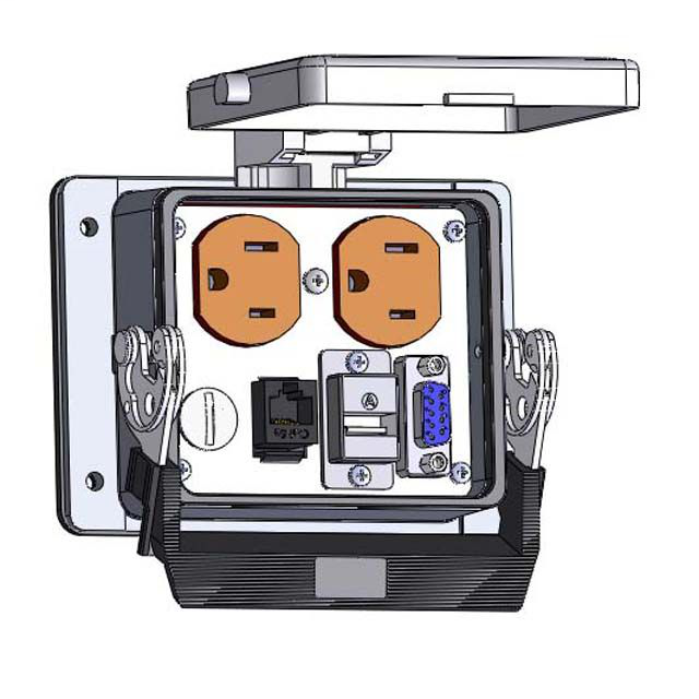 Image of Mencom DP-DB9-USB-AFAF-R-32