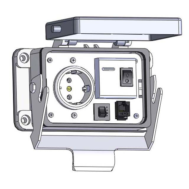 Image of Mencom EPGF-RJ45-R-48