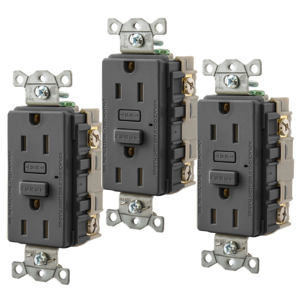 Image of Hubbell Wiring Device-Kellems GF15BK3
