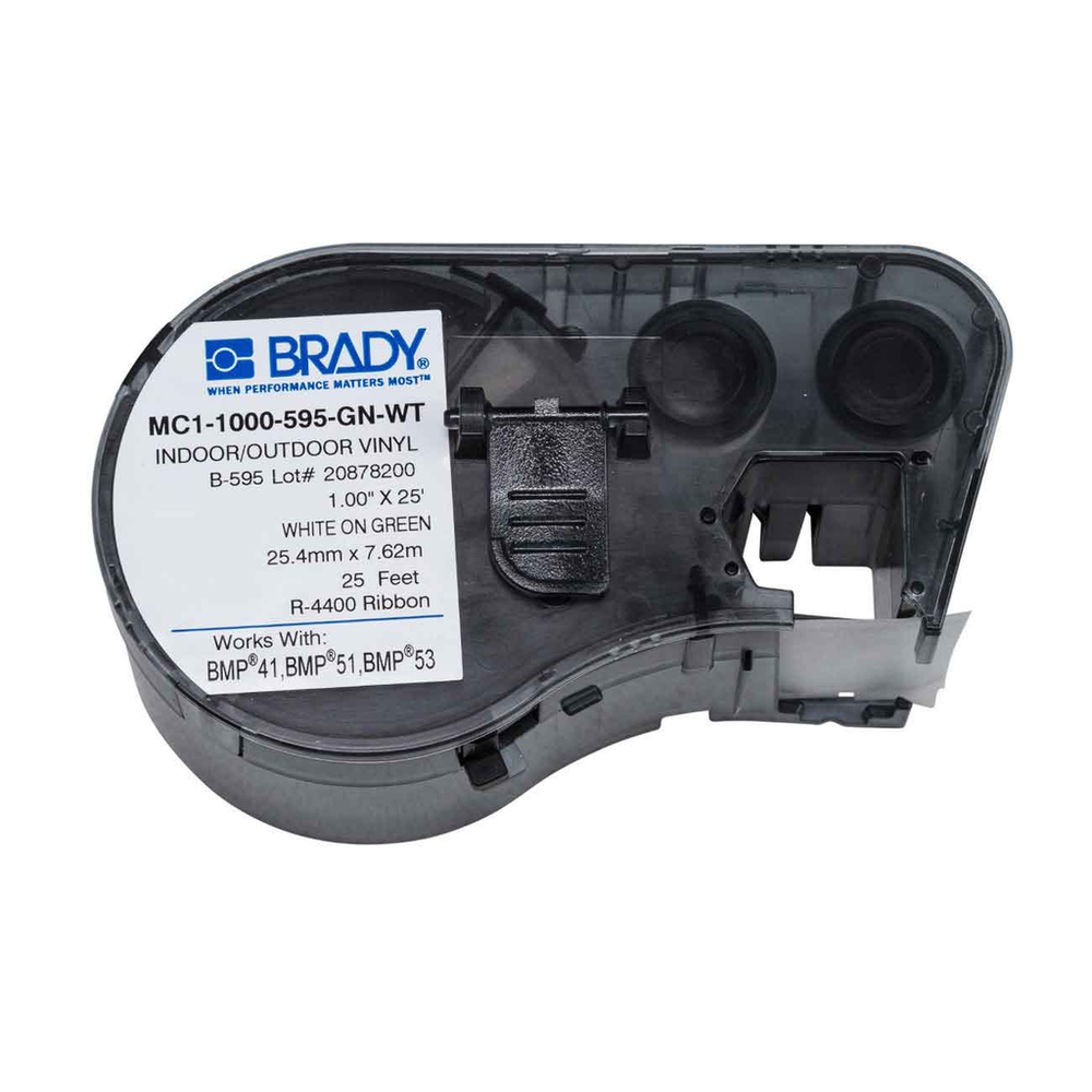 Image of Brady MC1-1000-595-GN-WT