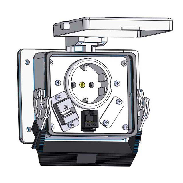 Image of Mencom EP-RJ45-USB-AFAF-32