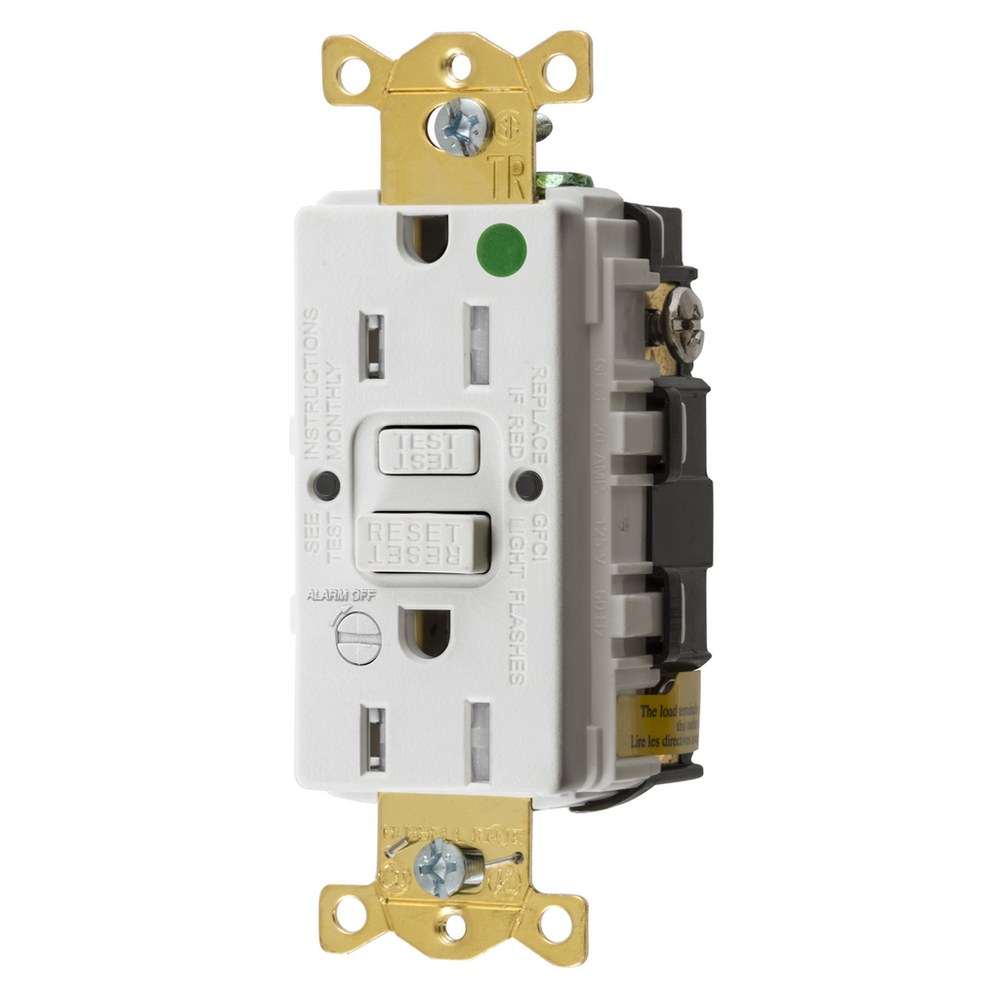 Image of Hubbell Wiring Device-Kellems GFTRST82WB