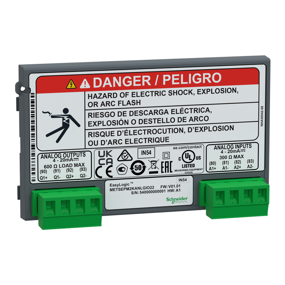 Image of Schneider Electric METSEPM2KANLGIO22