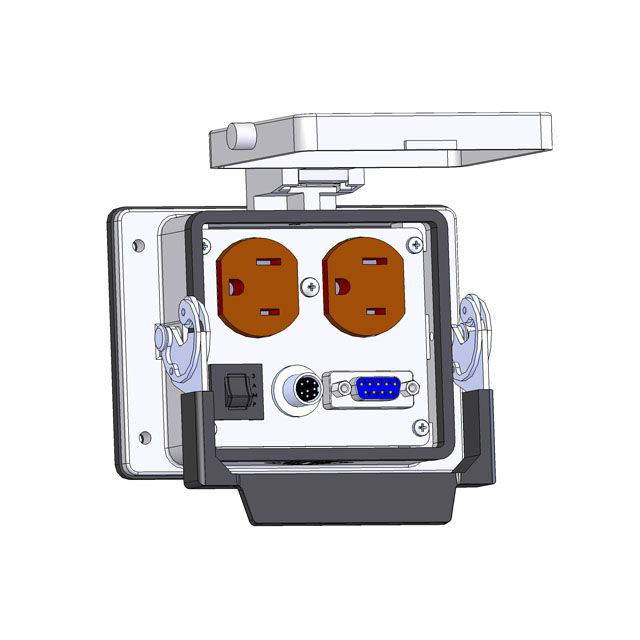 Image of Mencom DP-DB9-8M-R-32