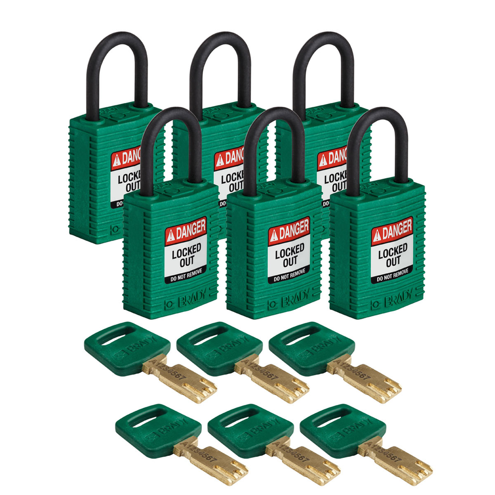 Image of Brady CPT-GRN-25PL-KA6PK