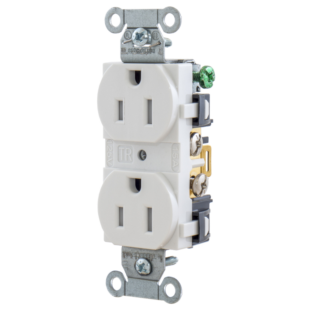 Image of Hubbell Wiring Device-Kellems BR15WHITR