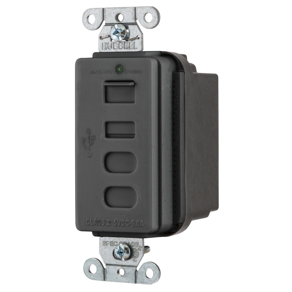 Image of Hubbell Wiring Device-Kellems USB4ACBK