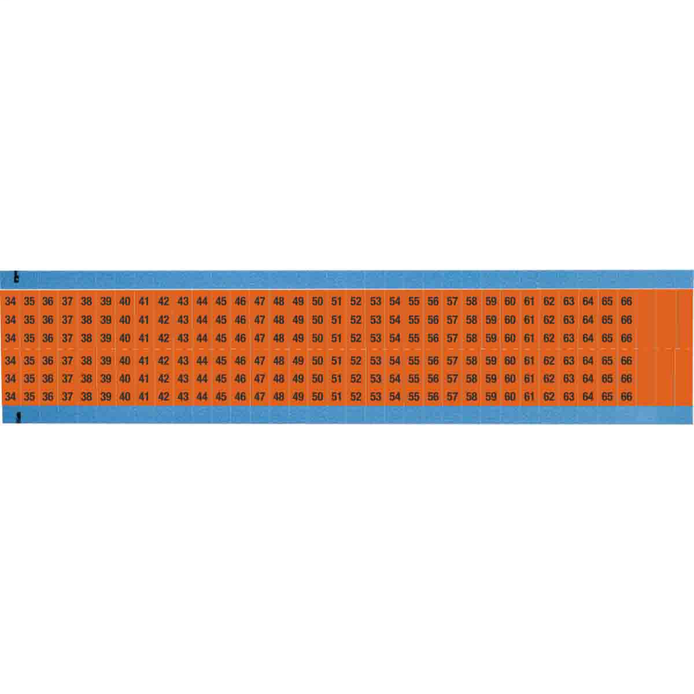 Image of Brady WM-34-66-OR-SC-PK