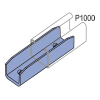 Image of Unistrut P2900-AL