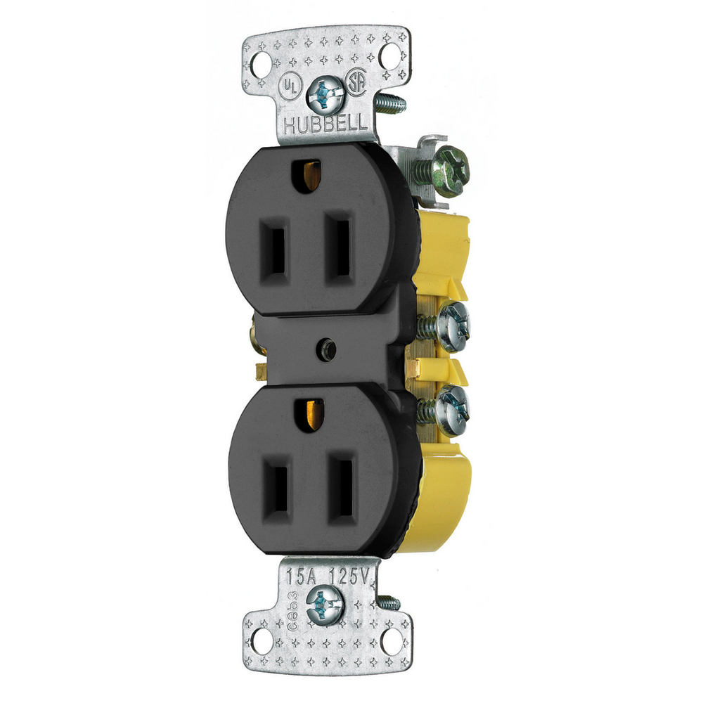 Image of Hubbell Wiring Device-Kellems RR15BK
