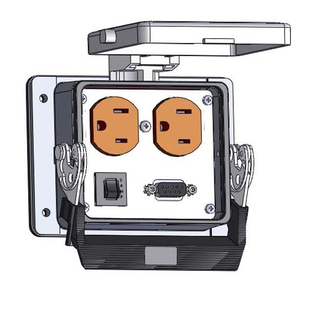 Image of Mencom DP-DB9-PC9-R-32