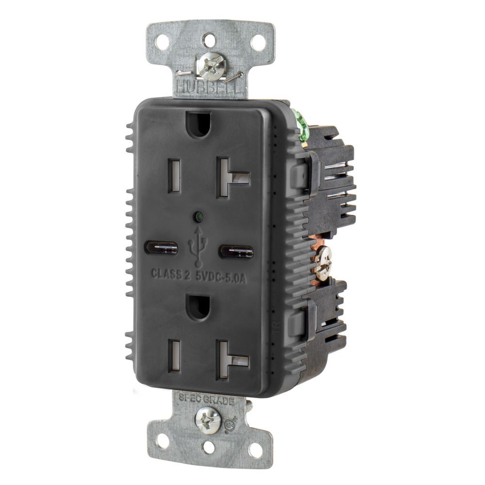 Image of Hubbell Wiring Device-Kellems USB20C5BK
