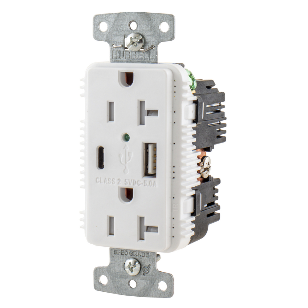 Image of Hubbell Wiring Device-Kellems USB20AC5W