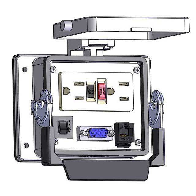 Image of Mencom GF-DDB15-RJ45-R-32