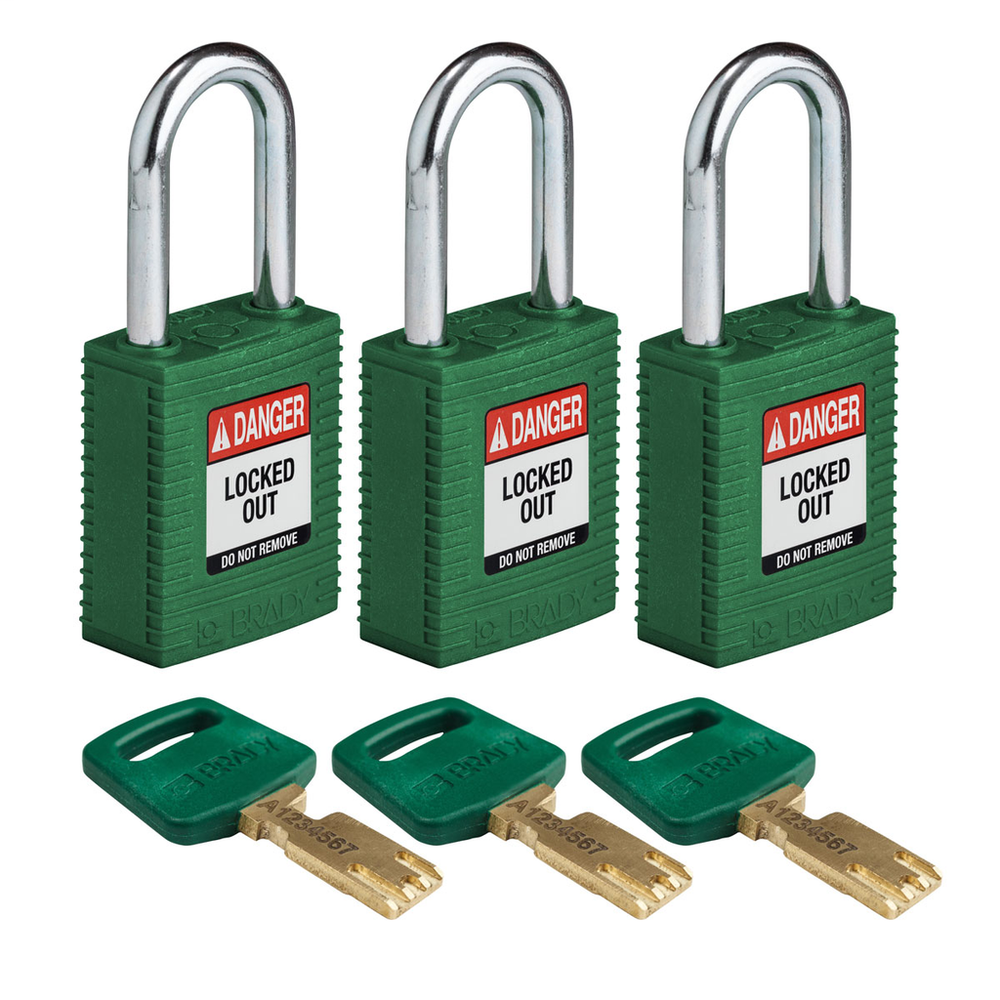 Image of Brady NYL-GRN-38ST-KA3PK