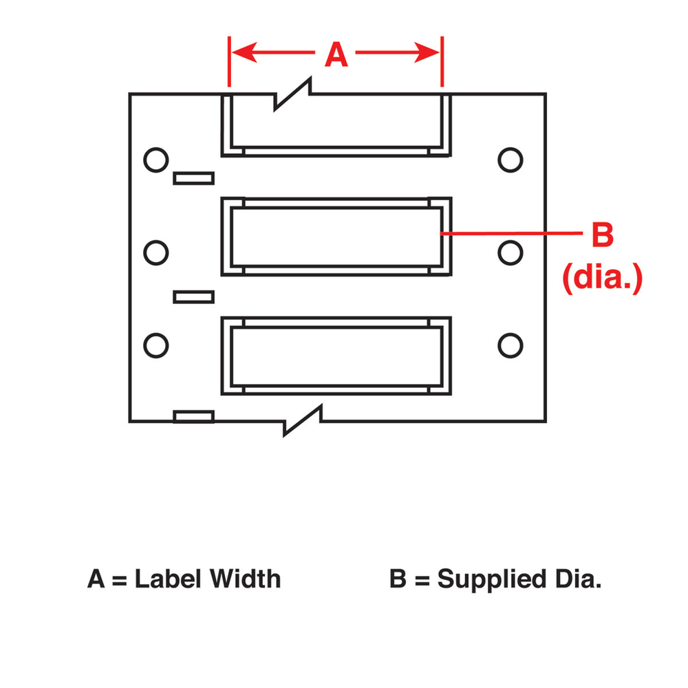 Image of Brady PS-2231-1000-WT
