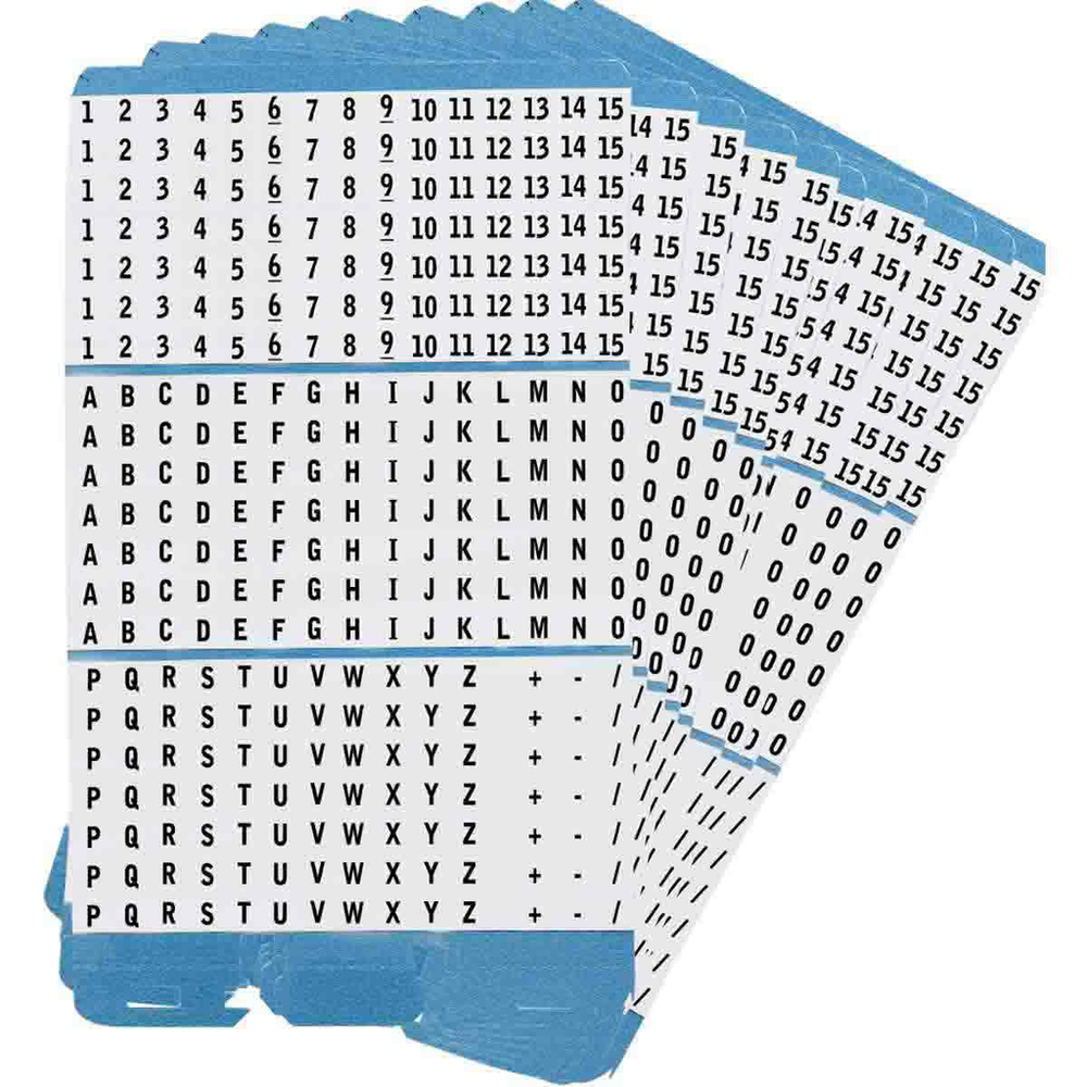 Image of Brady PWM-A-Z,0-15