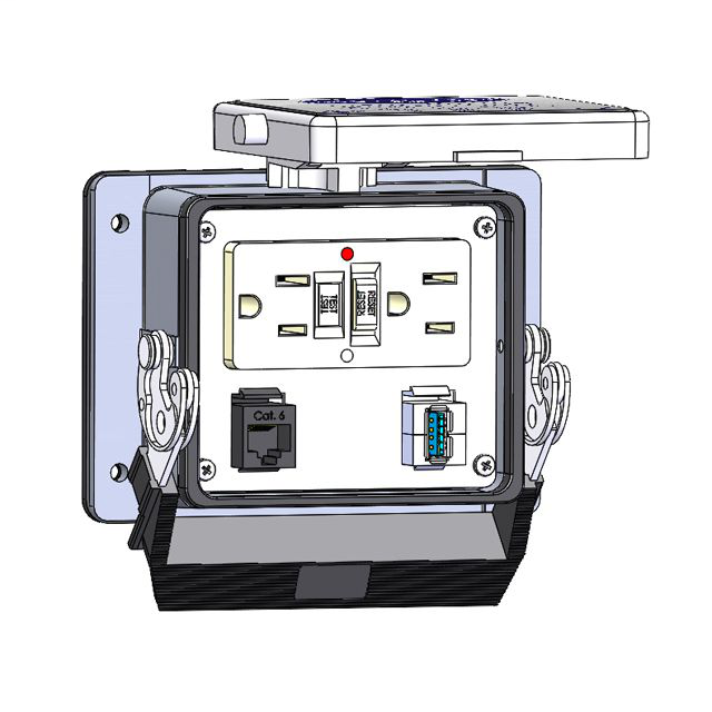 Image of Mencom GF-RJ45-USB-AFAF-32
