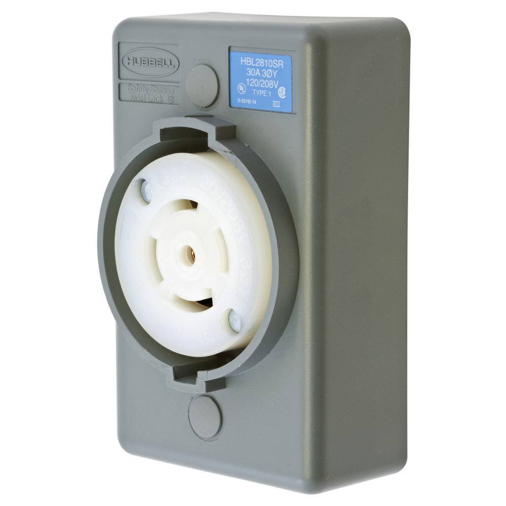 Image of Hubbell Wiring Device-Kellems HBL2810SR