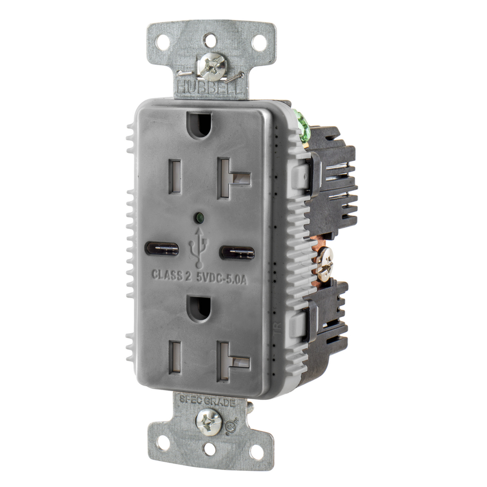 Image of Hubbell Wiring Device-Kellems USB20C5GY
