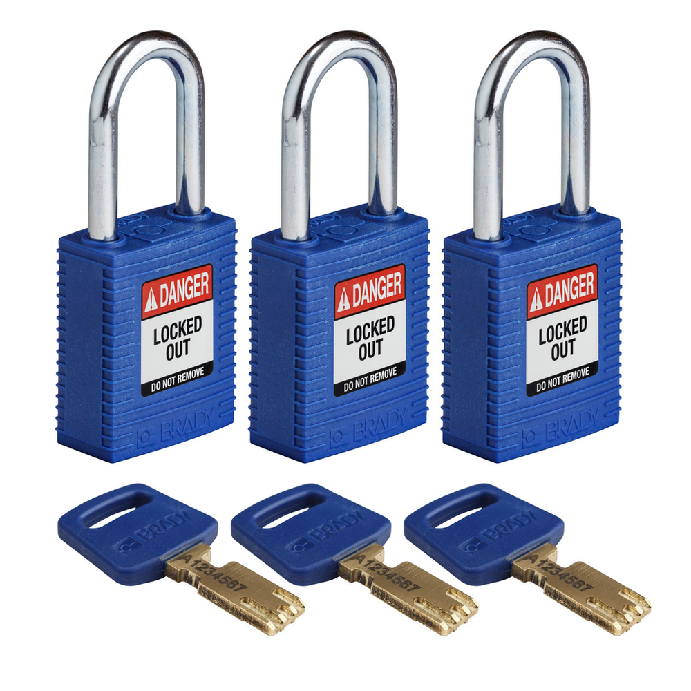 Image of Brady NYL-BLU-38ST-KA3PK