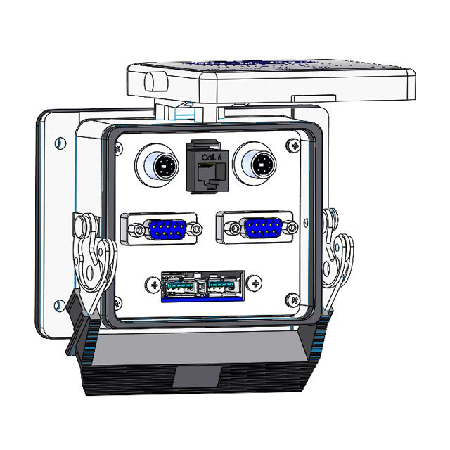 Image of Mencom DB09-2-USB-RJ45-6M2-32