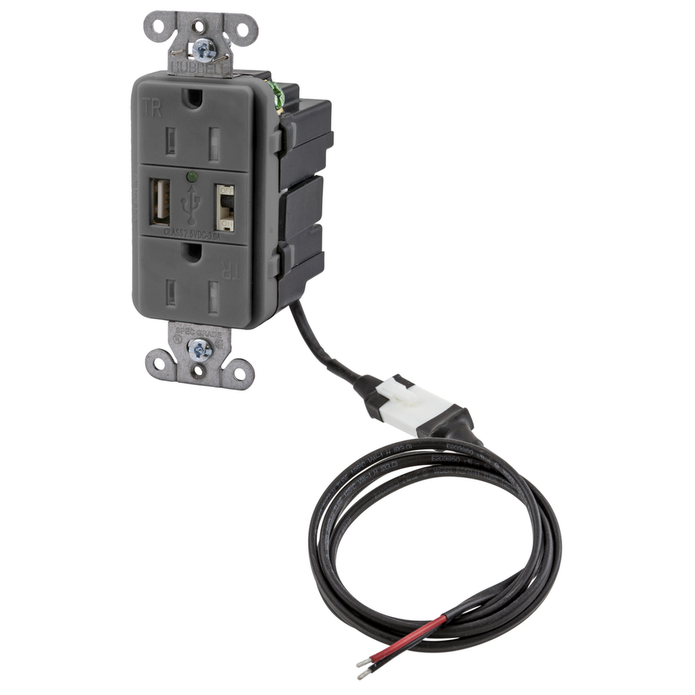 Image of Hubbell Premise Wiring AVPS152GY