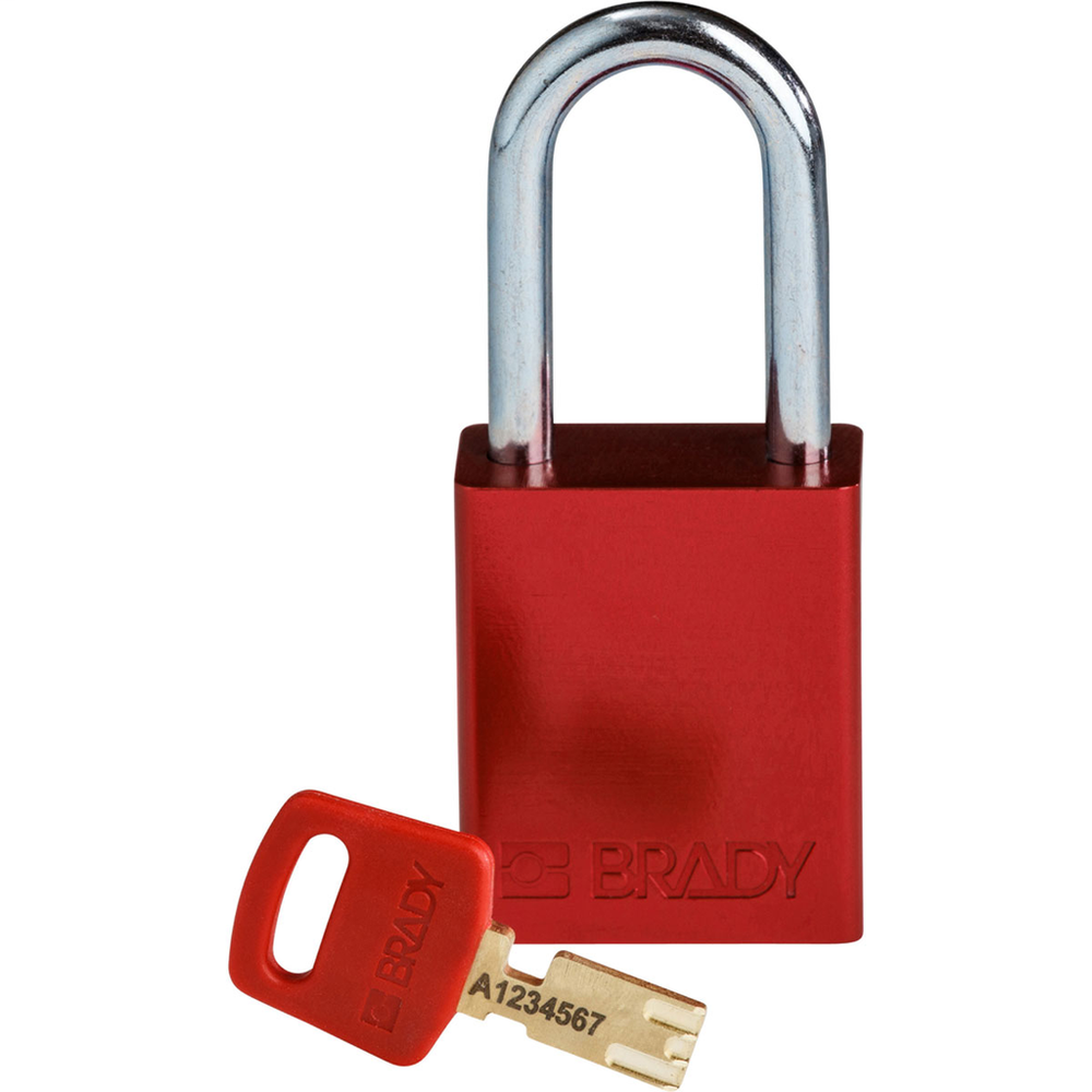 Image of Brady ALU-RED-38ST-KD