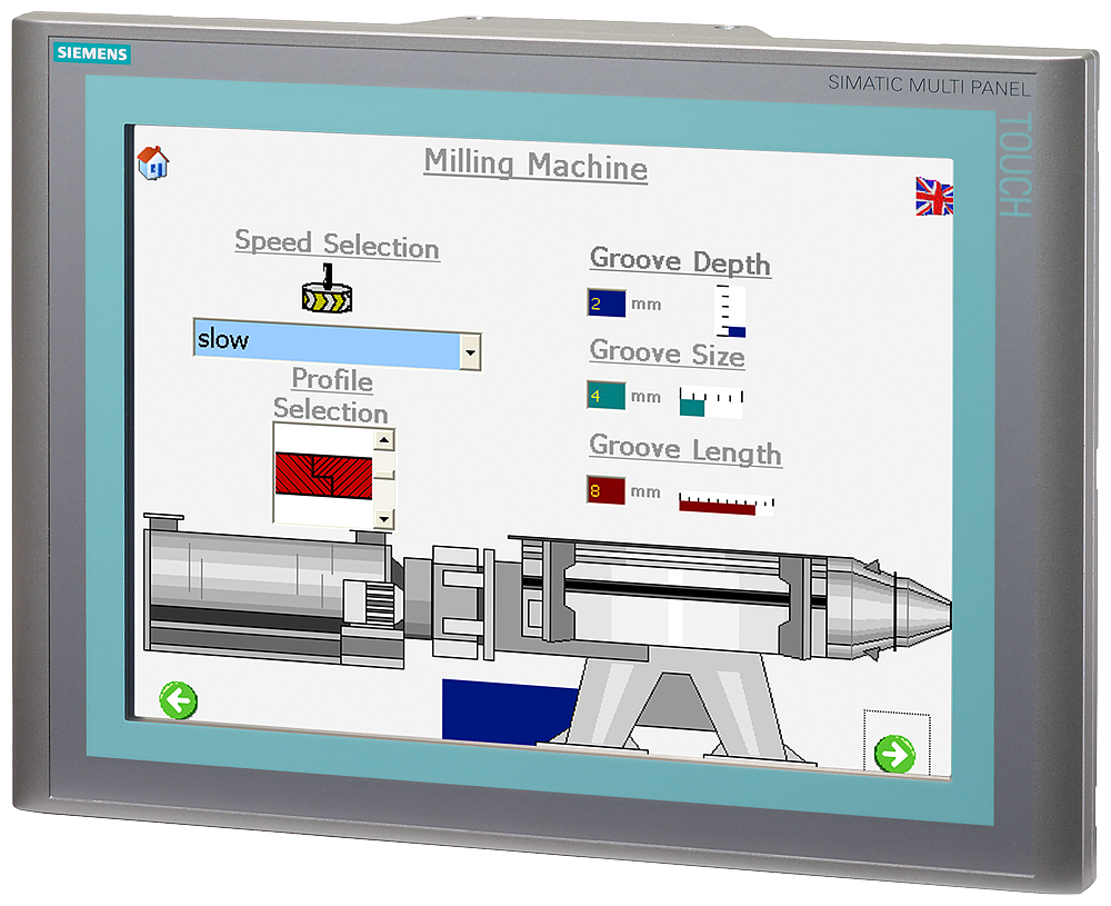 Image of Siemens 6AV66442AB012AX0