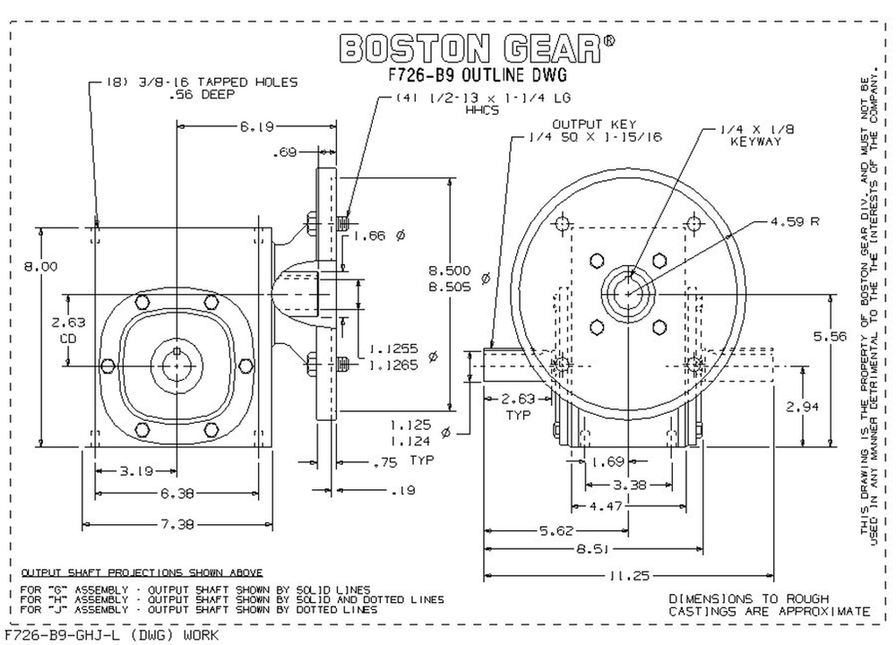 Image of Boston Gear F726-5-B9-G