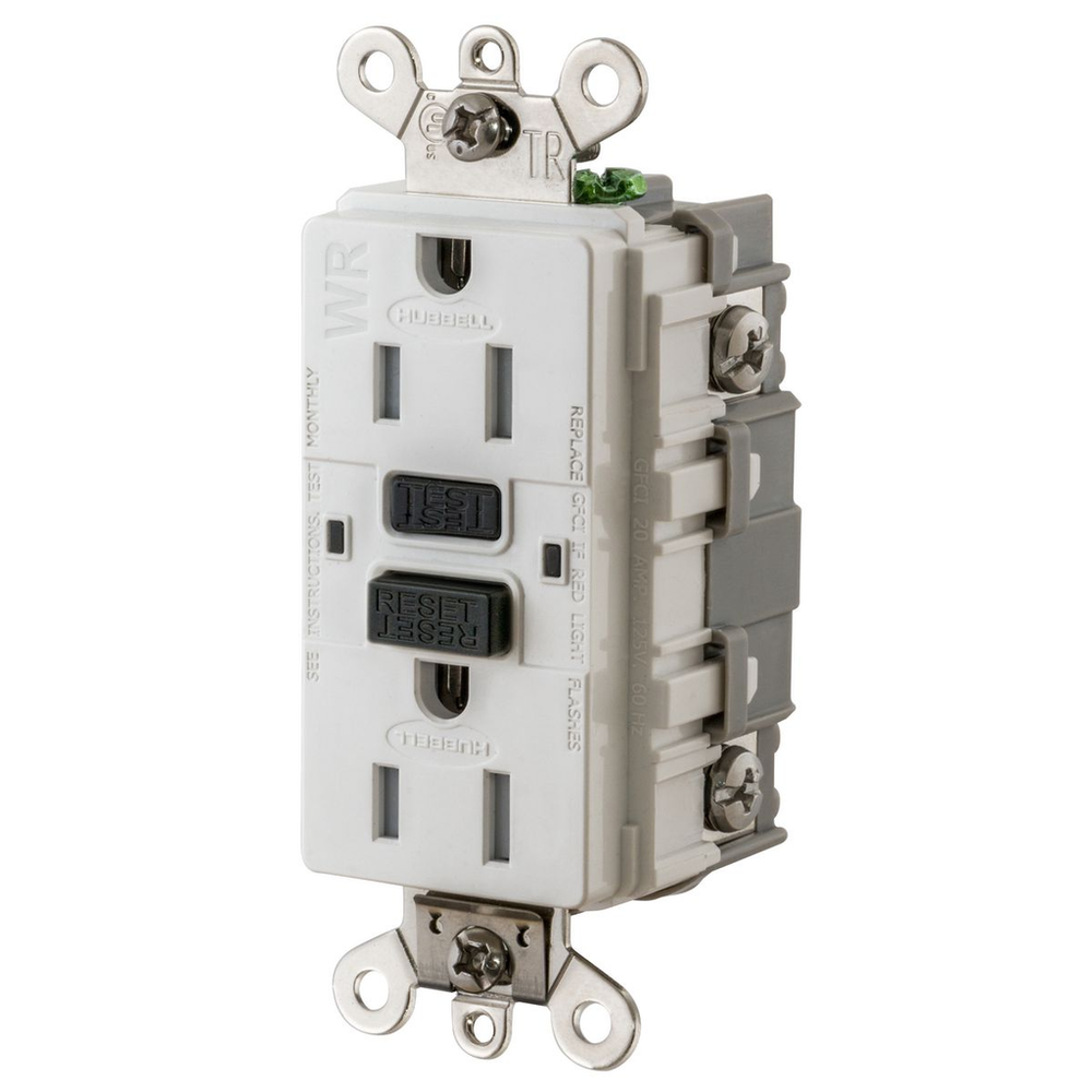 Image of Hubbell Wiring Device-Kellems GF5262SGW
