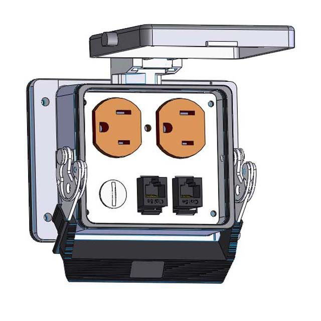 Image of Mencom DP-2RJ45-32