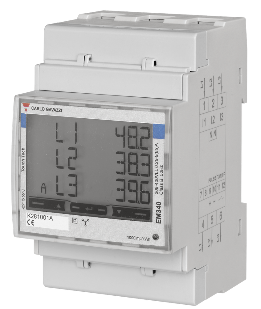 Image of Carlo Gavazzi EM340DINAV23XO1PFB
