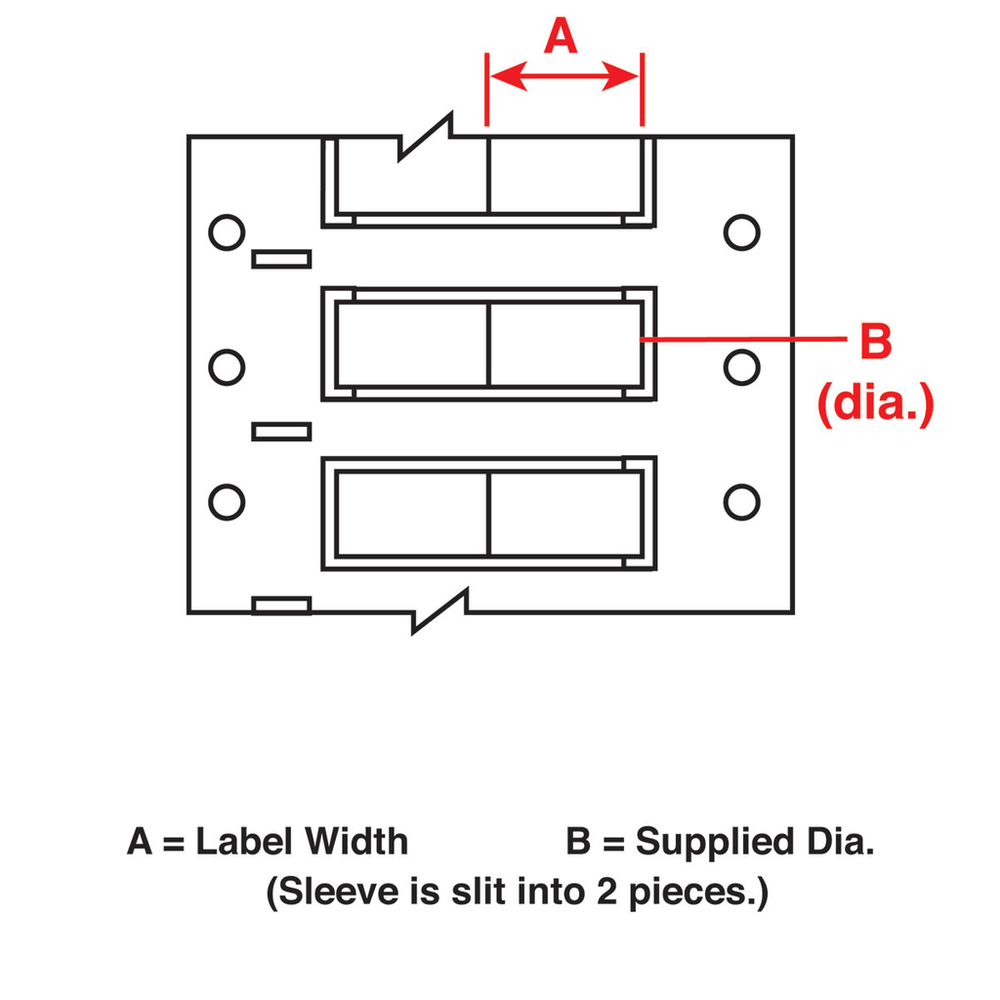 Image of Brady LSZH-2000-2-WT-2