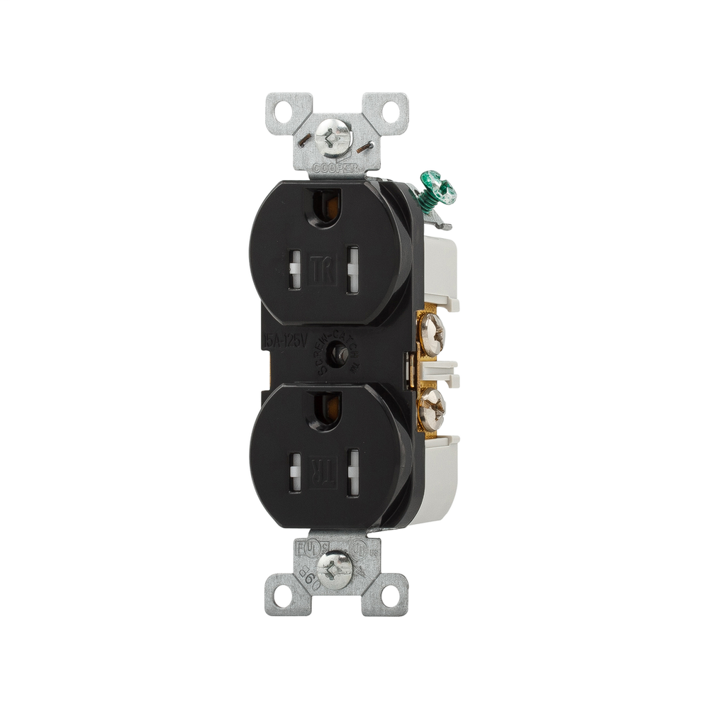 Image of Cooper Wiring Devices TRBR15BK-SPL