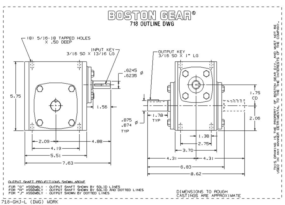 Image of Boston Gear 718-30-G