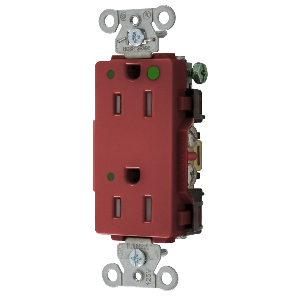 Image of Hubbell Wiring Device-Kellems 2172REDLTRA