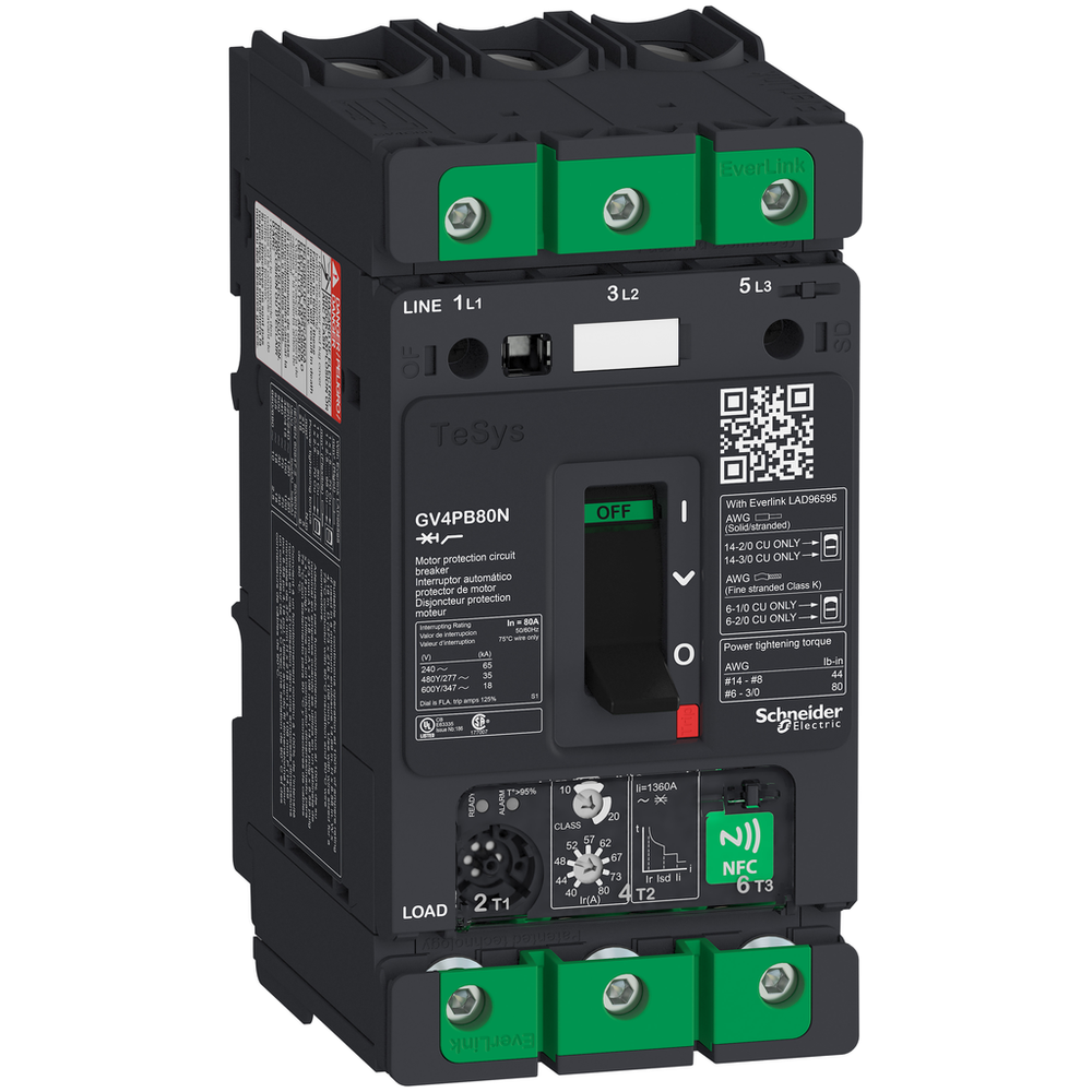 Image of Schneider Electric GV4PB80N