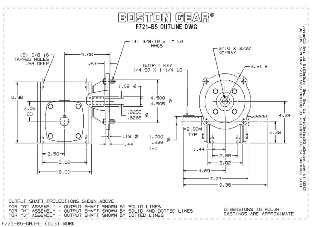 Image of Boston Gear F721-40-B5-H