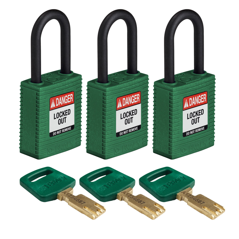 Image of Brady NYL-GRN-38PL-KA3PK