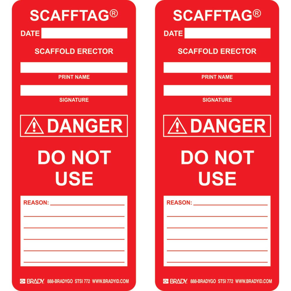 Image of Brady SCAF-STSI 772