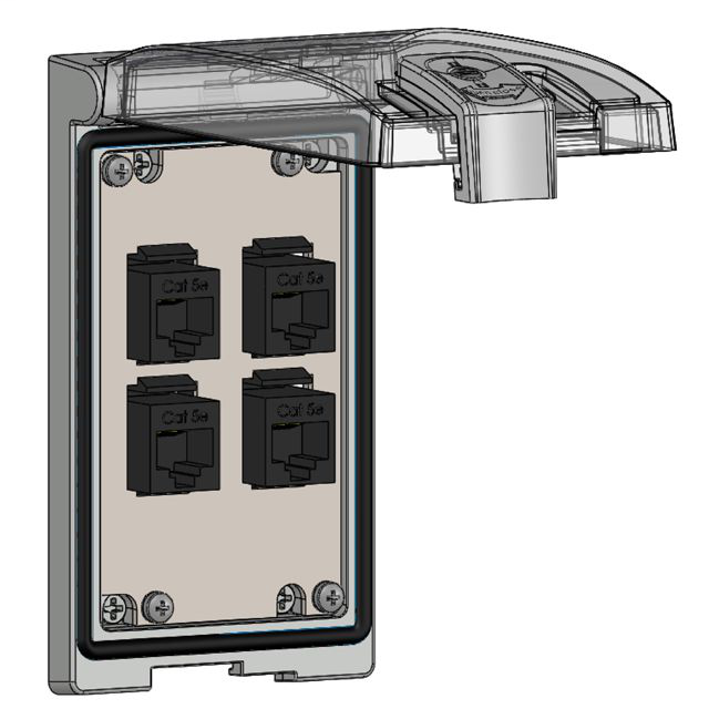 Image of Mencom LP1-4RJ45