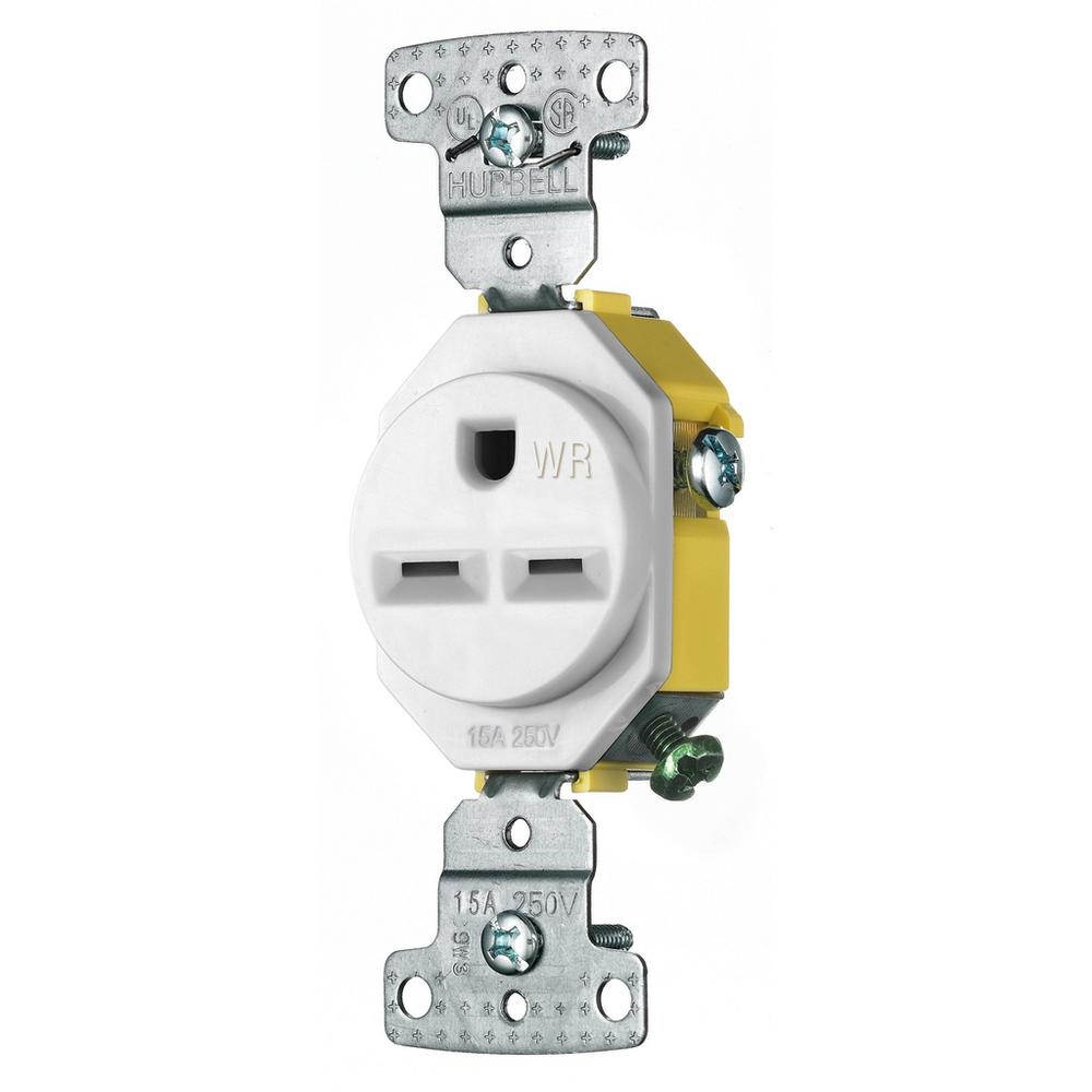 Image of Hubbell Wiring Device-Kellems RR155WWR